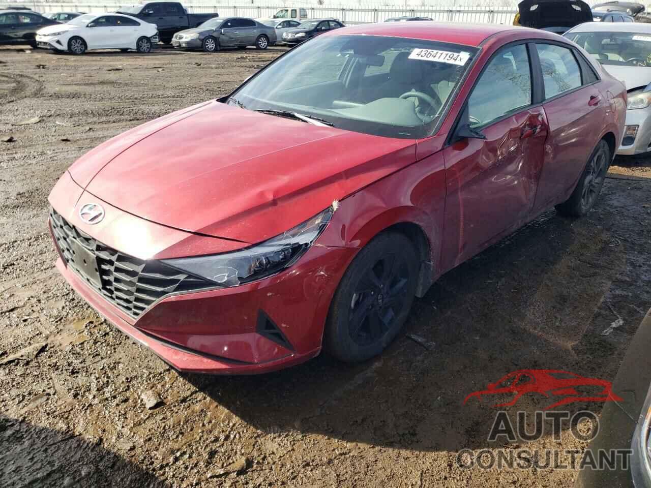 HYUNDAI ELANTRA 2022 - KMHLM4AG1NU375816