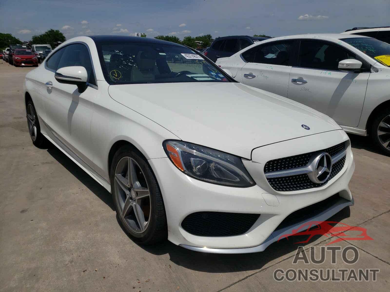 MERCEDES-BENZ C CLASS 2017 - WDDWJ4JB8HF418027