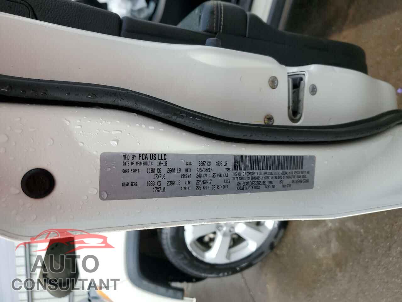 JEEP COMPASS 2019 - 3C4NJDBB5KT651851