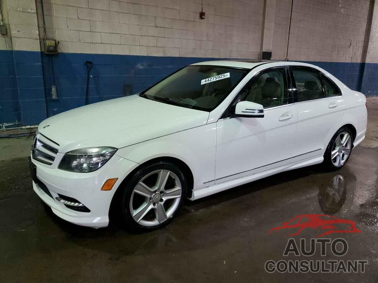 MERCEDES-BENZ C-CLASS 2011 - WDDGF5EB9BA508796