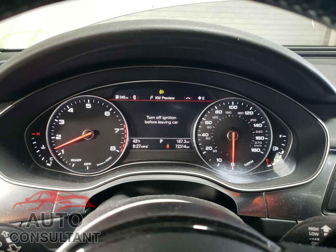 AUDI A6 2017 - WAUG8AFC5HN133816