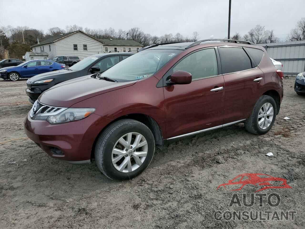 NISSAN MURANO 2011 - JN8AZ1MW1BW169334