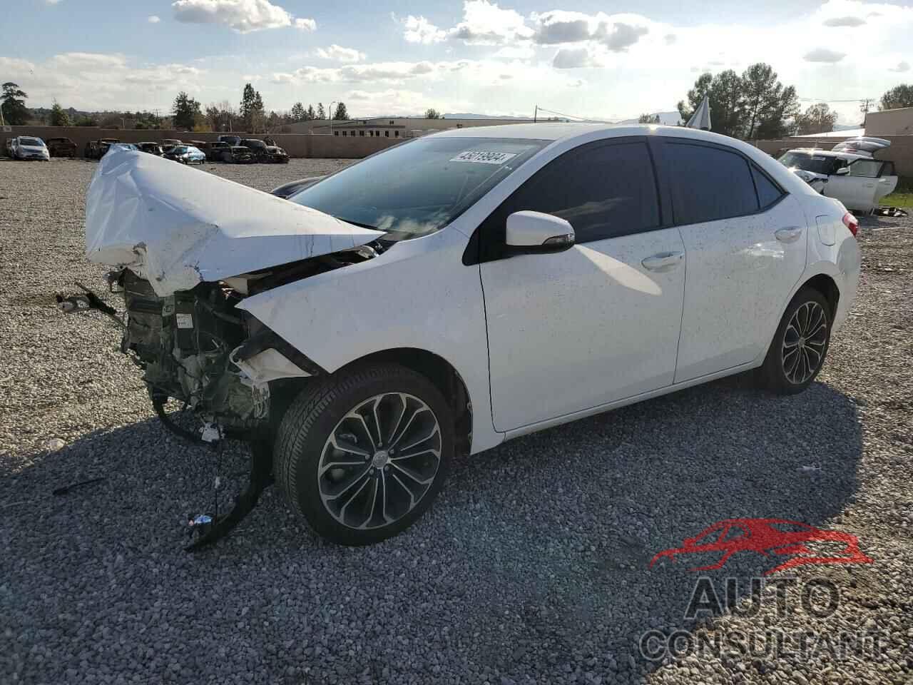 TOYOTA COROLLA 2016 - 5YFBURHE1GP496296