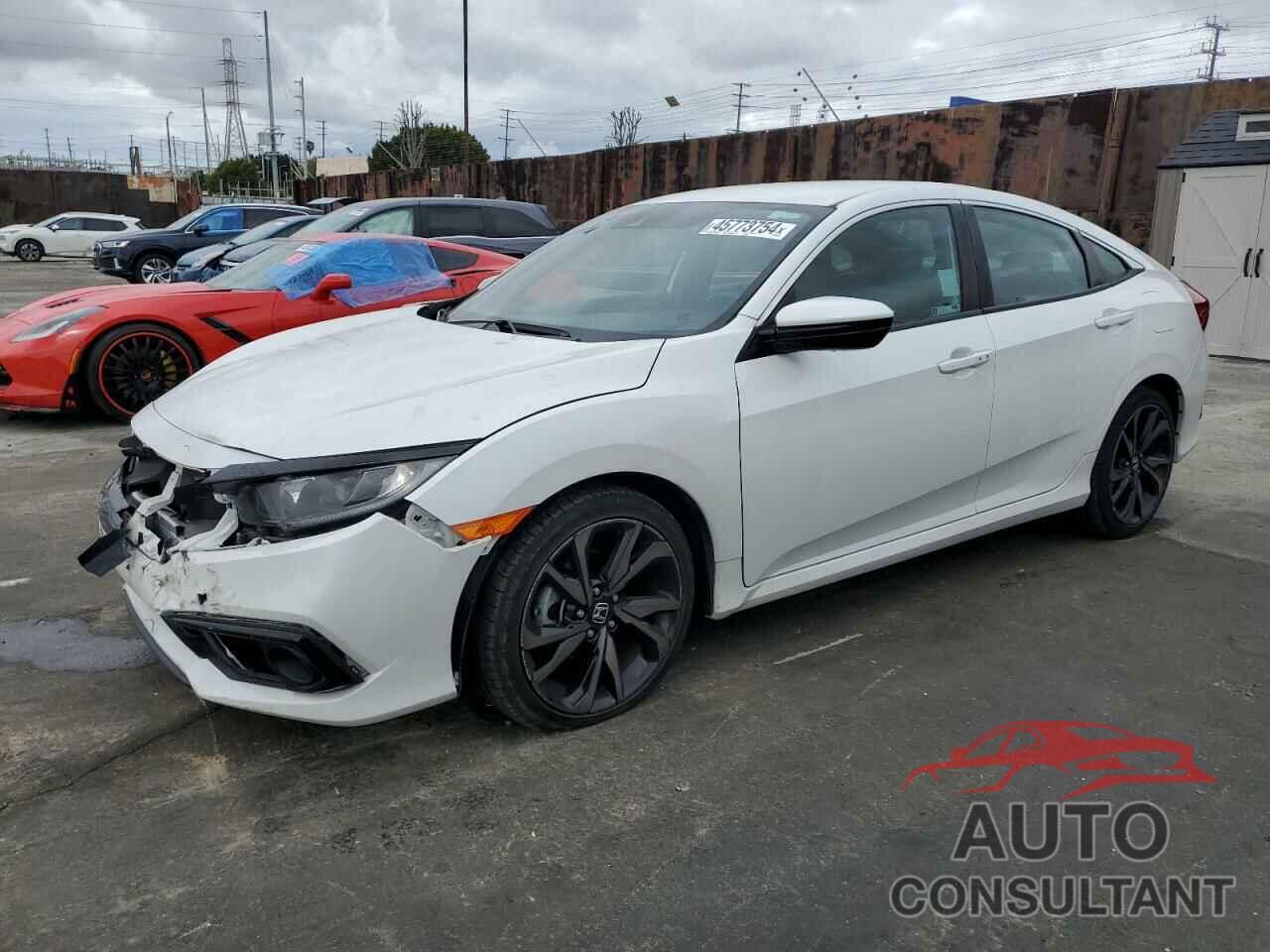 HONDA CIVIC 2019 - 2HGFC2F87KH598341