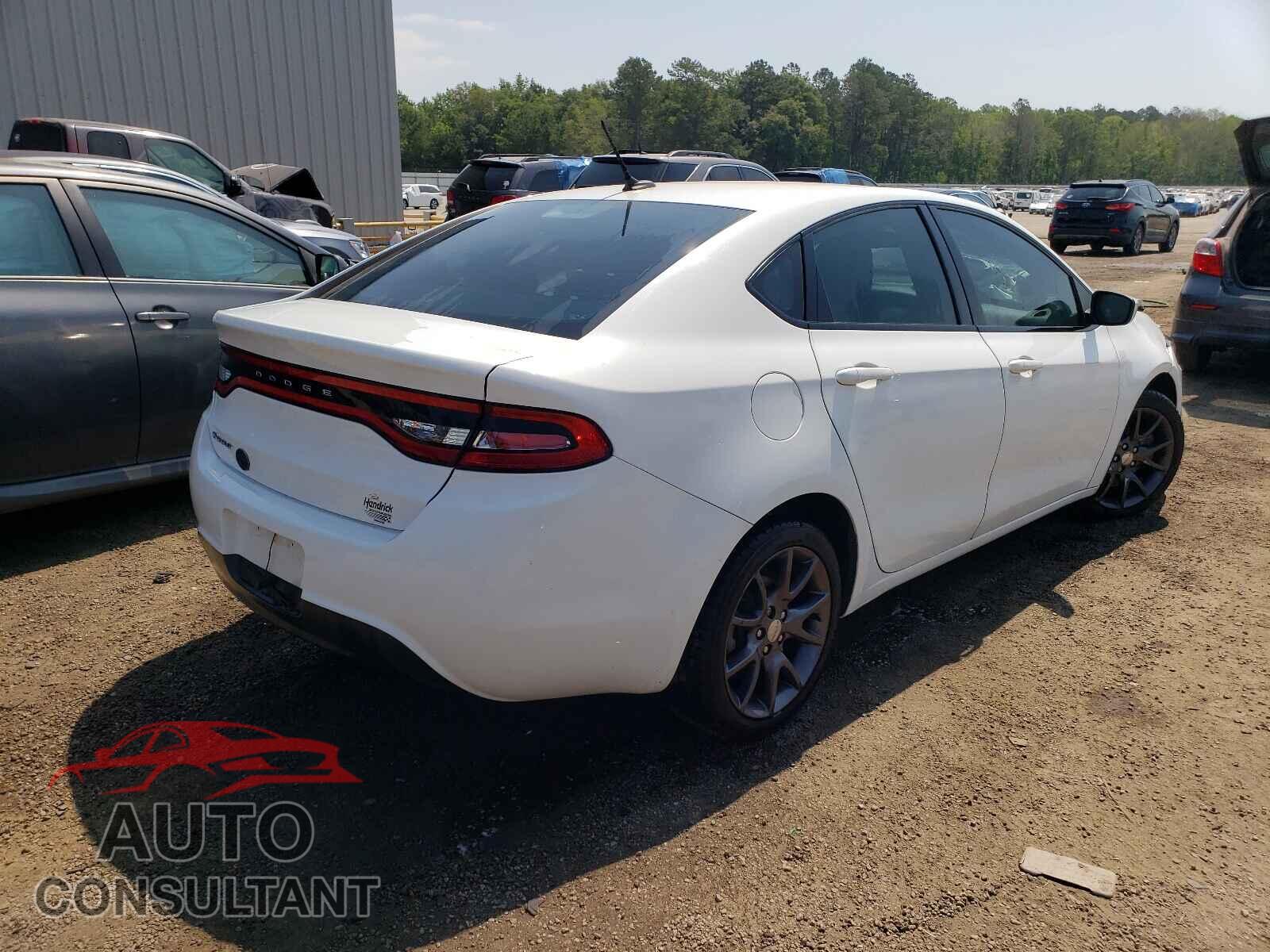 DODGE DART 2016 - 1C3CDFAA4GD653109