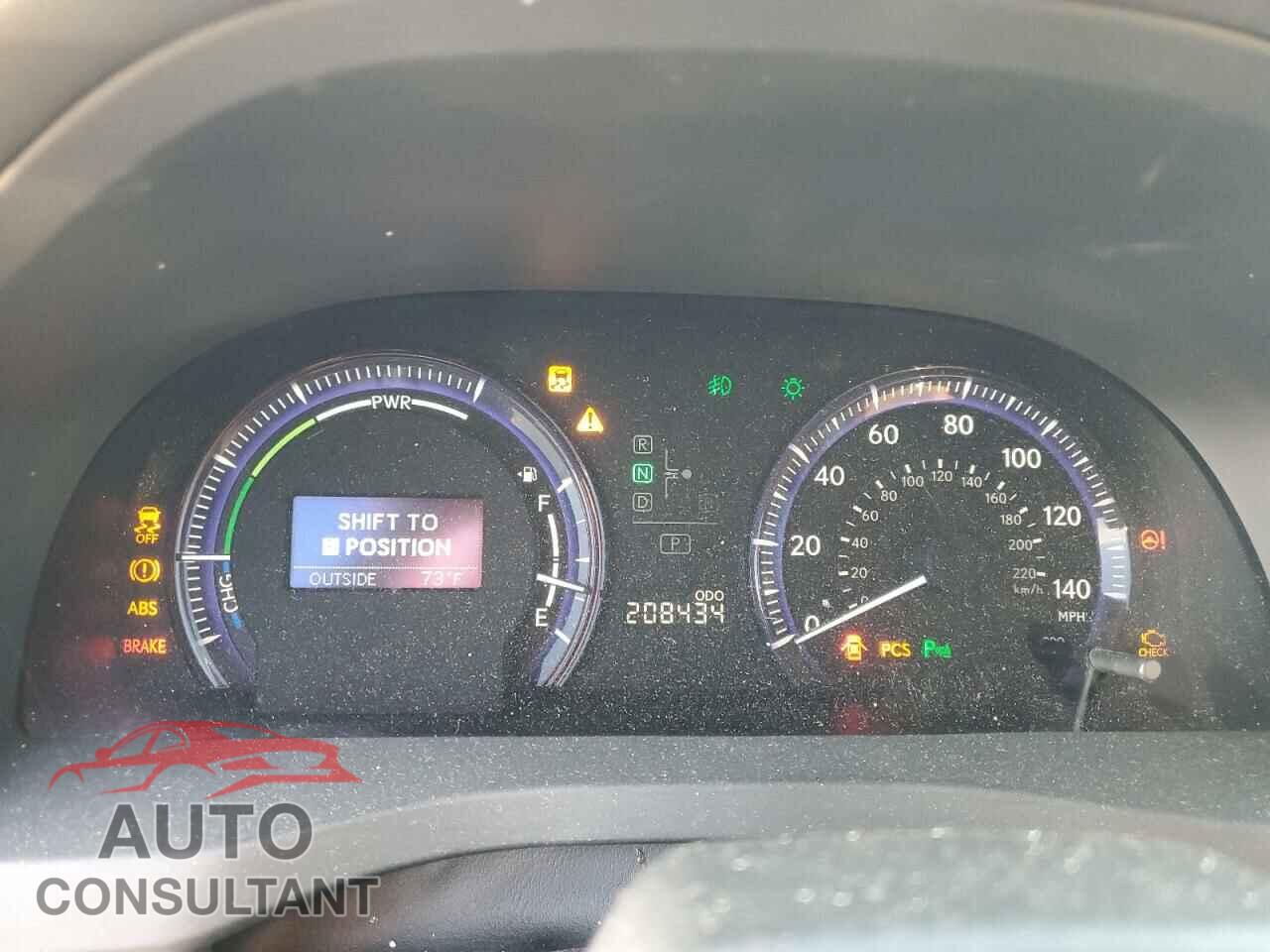 LEXUS HS 2010 - JTHBB1BAXA2005466