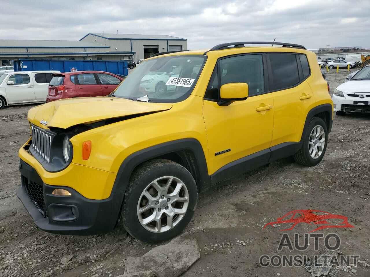 JEEP RENEGADE 2017 - ZACCJABB7HPF52275
