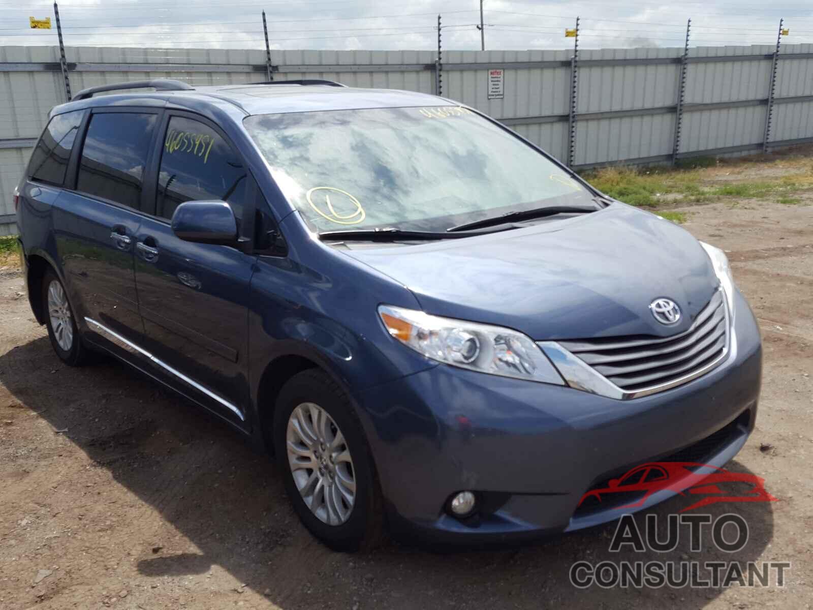 TOYOTA SIENNA 2017 - 5TDYZ3DC1HS829991