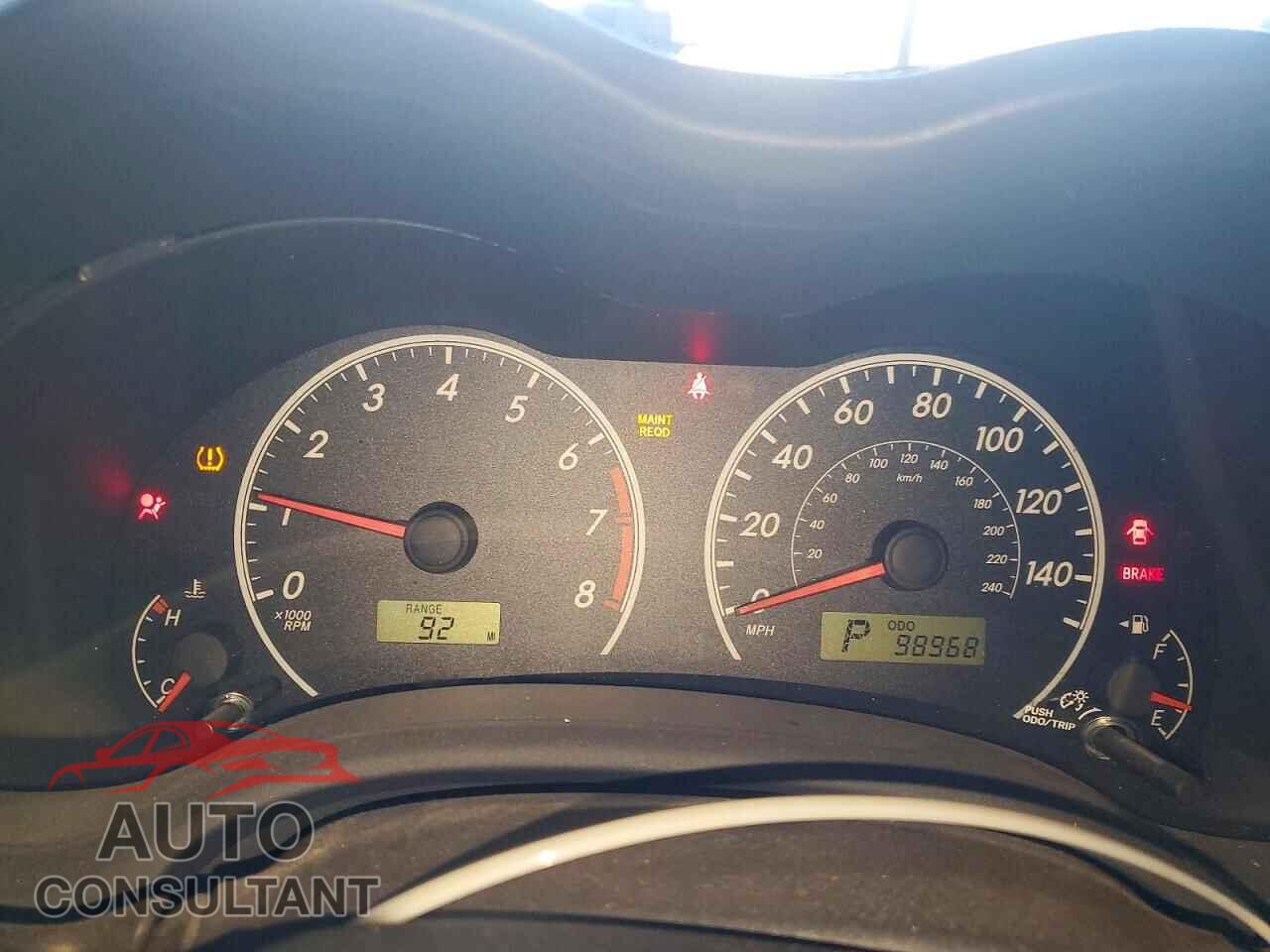 TOYOTA COROLLA 2011 - 2T1BU4EE8BC537751