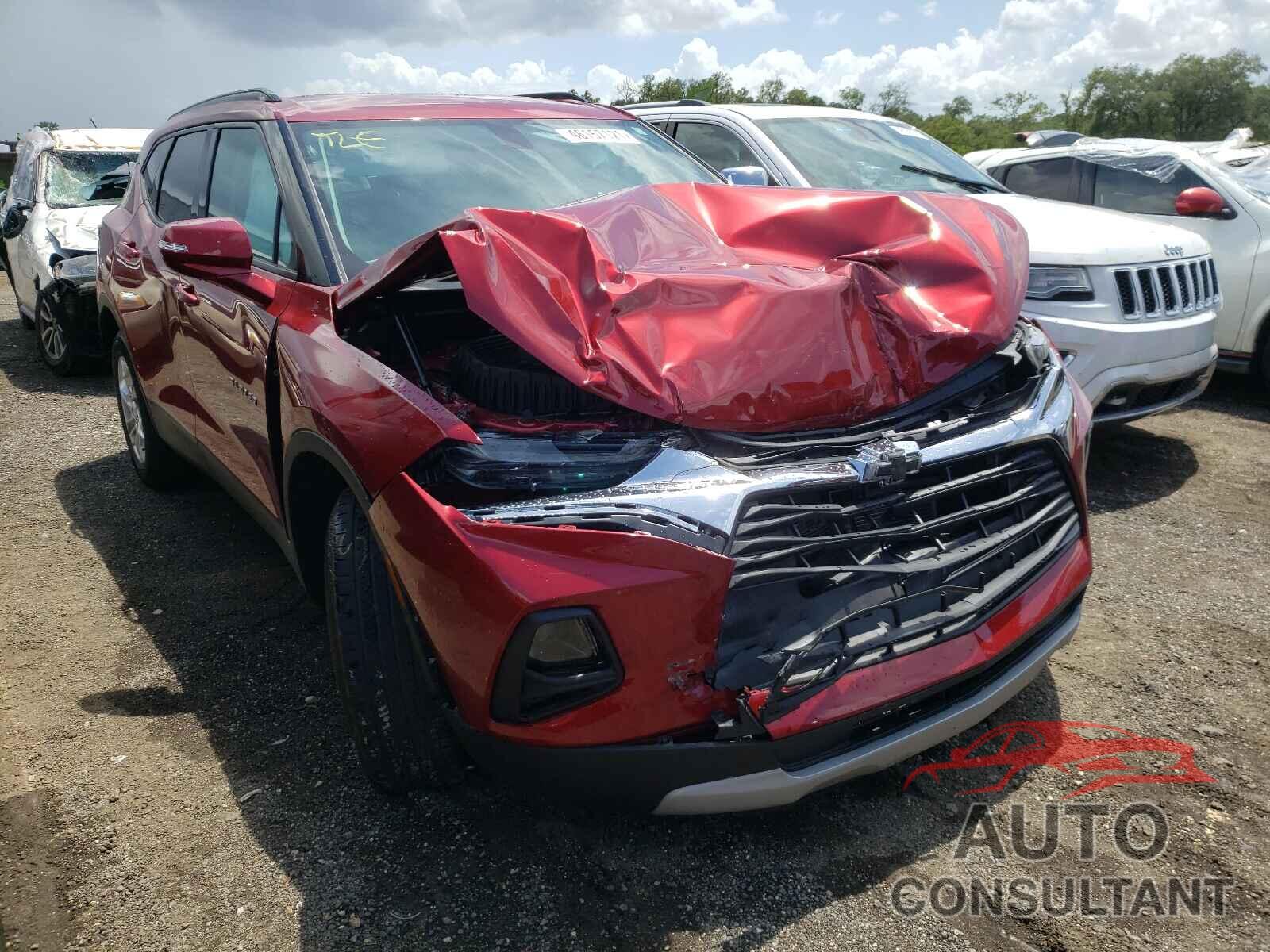 CHEVROLET BLAZER 2020 - 3GNKBCRS5LS608531