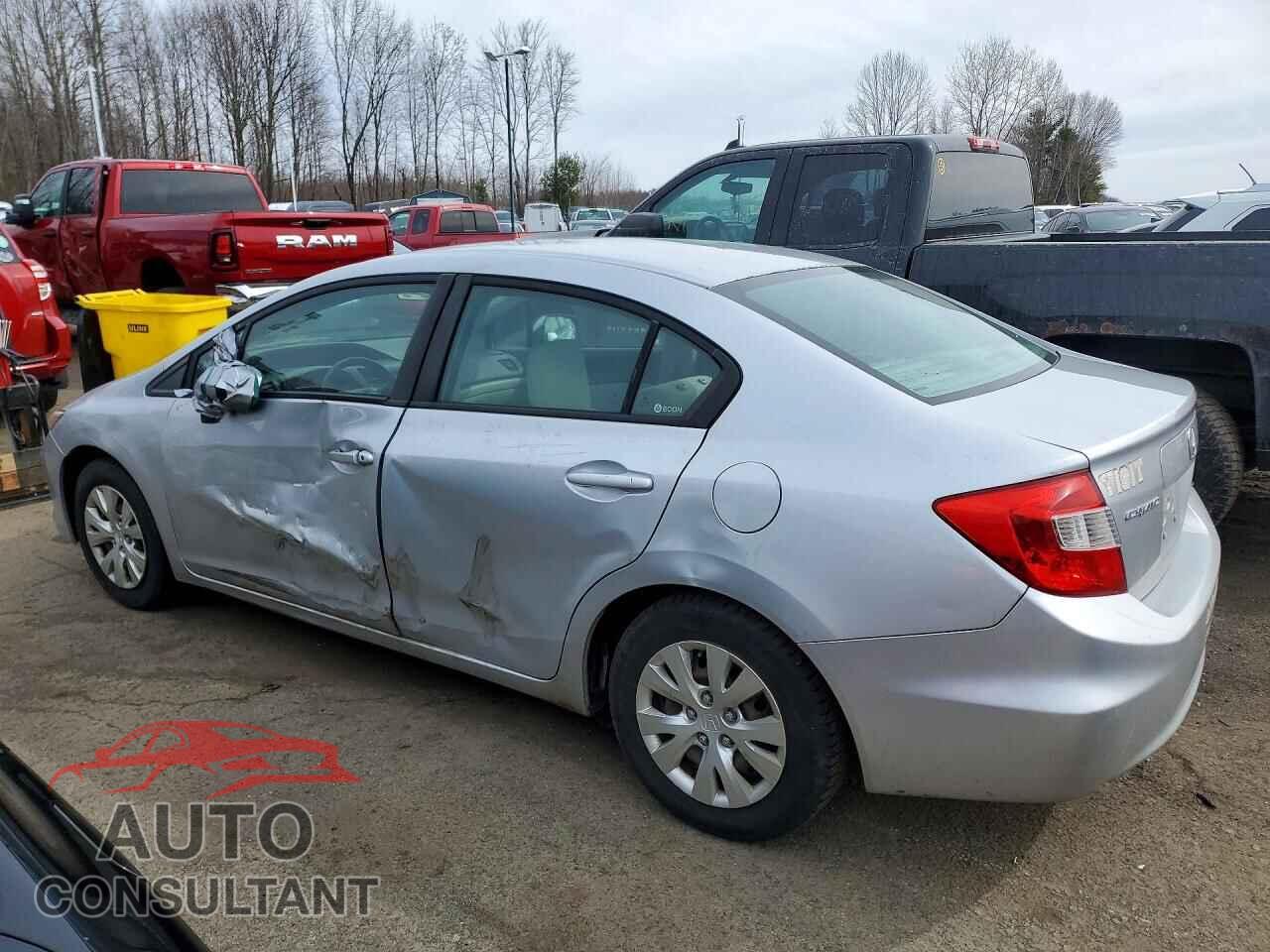 HONDA CIVIC 2012 - 2HGFB2F54CH587405
