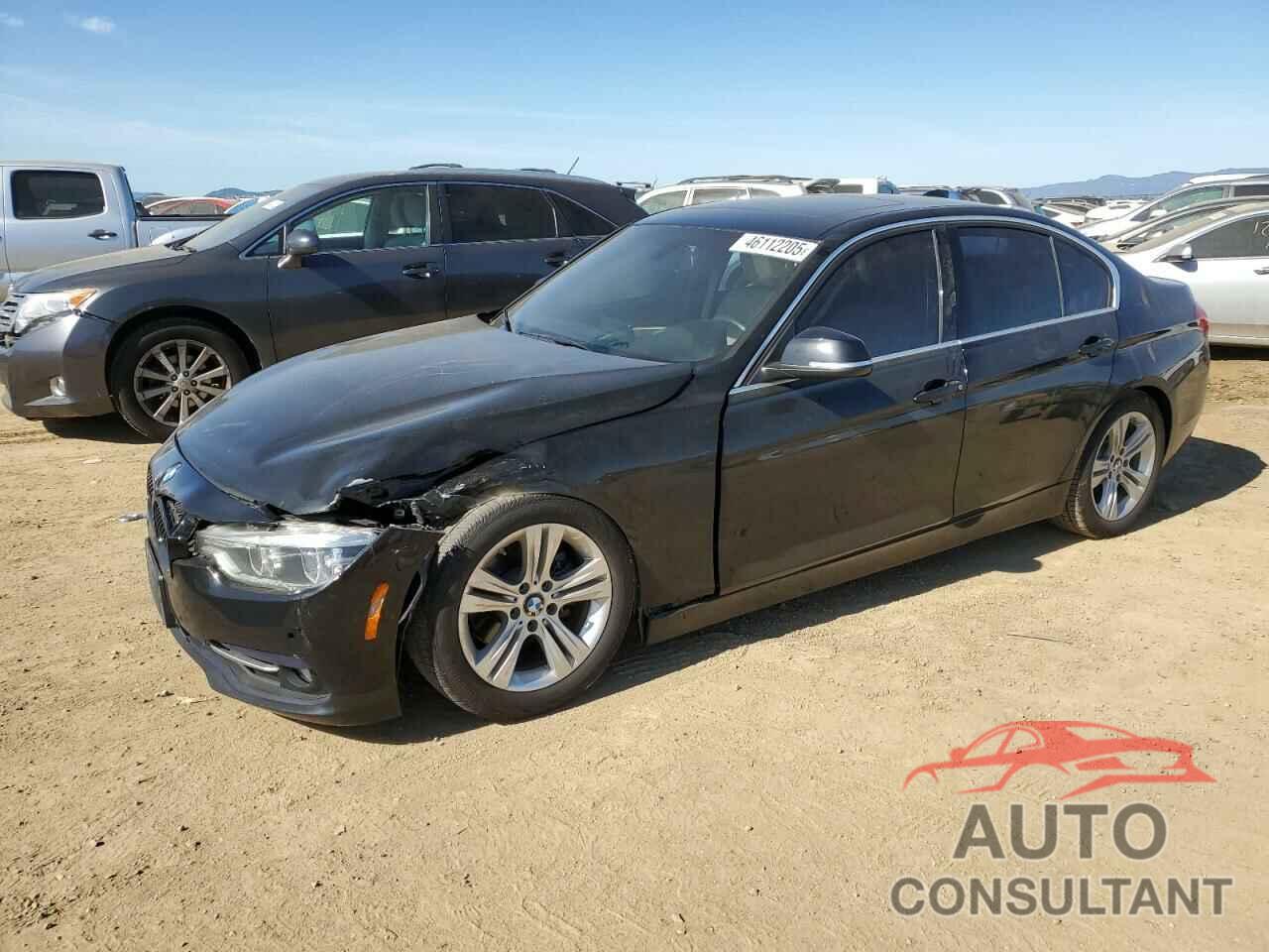 BMW 3 SERIES 2017 - WBA8B9G31HNU55369