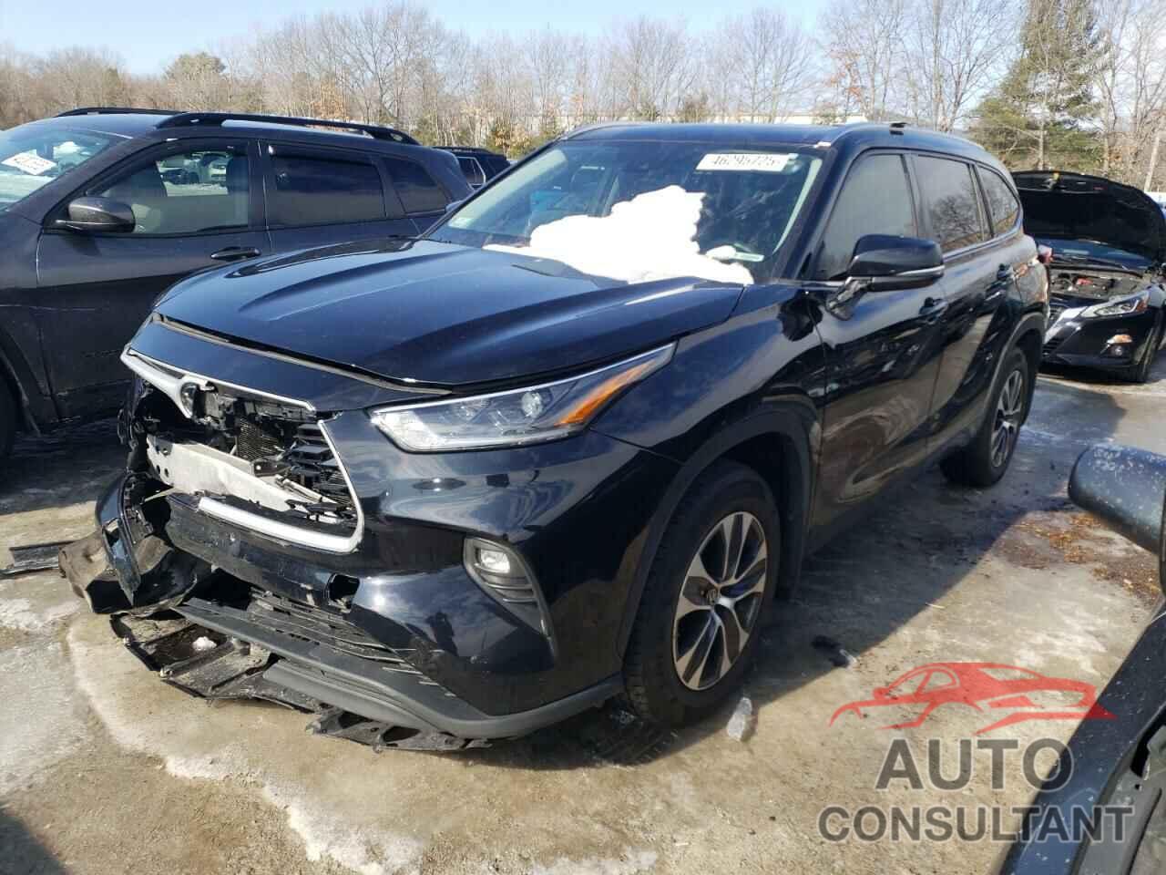 TOYOTA HIGHLANDER 2021 - 5TDGZRBH8MS531591