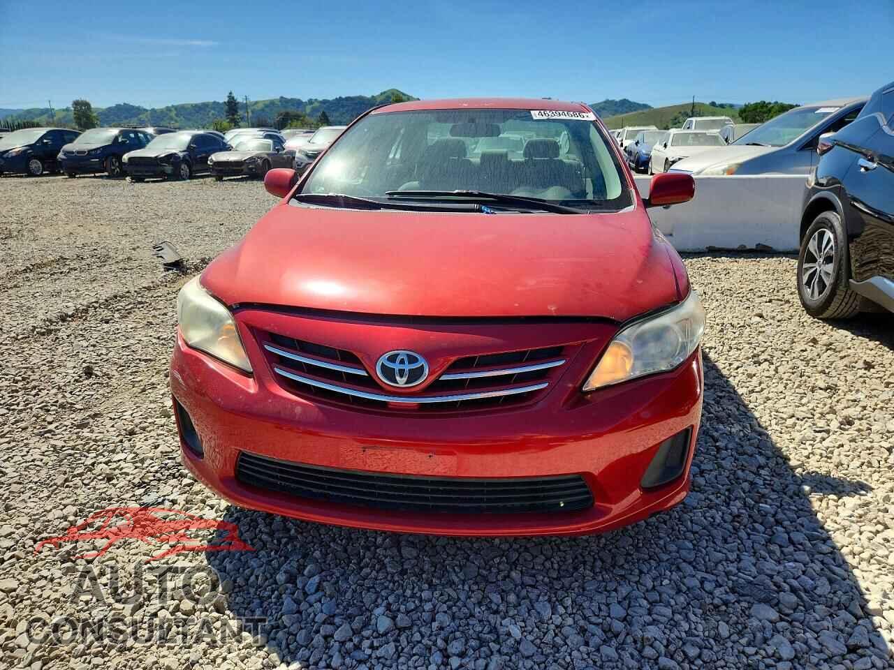 TOYOTA COROLLA 2013 - 5YFBU4EEXDP156468
