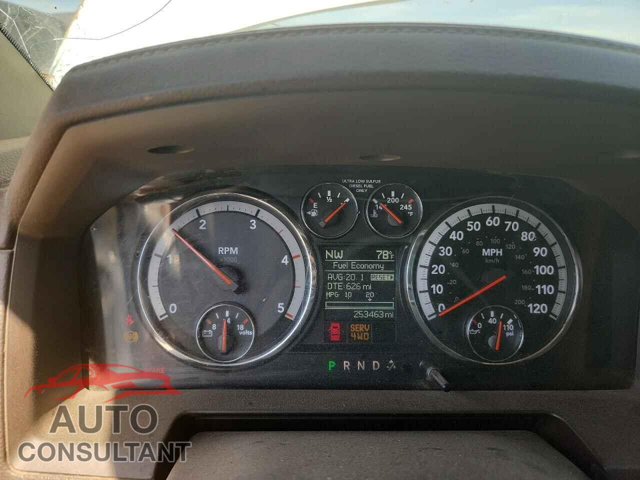 DODGE RAM 3500 2011 - 3D73Y3HL7BG541055