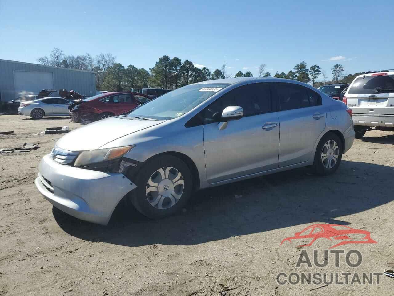 HONDA CIVIC 2012 - JHMFB4F29CS000798