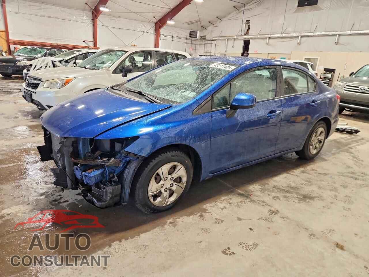 HONDA CIVIC 2013 - 2HGFB2F53DH529433