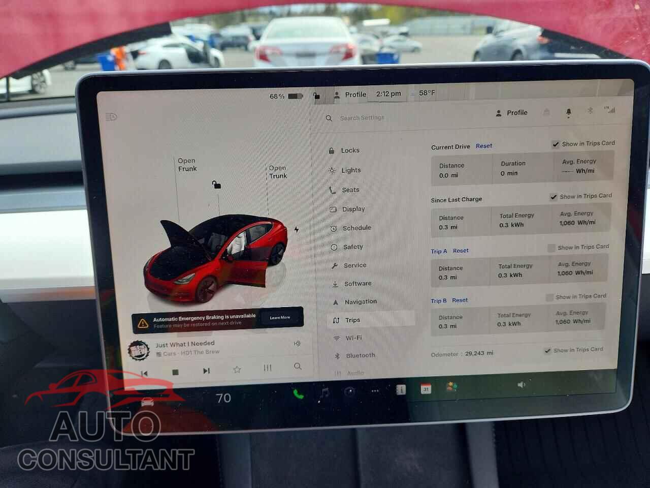 TESLA MODEL 3 2022 - 5YJ3E1EB5NF329526