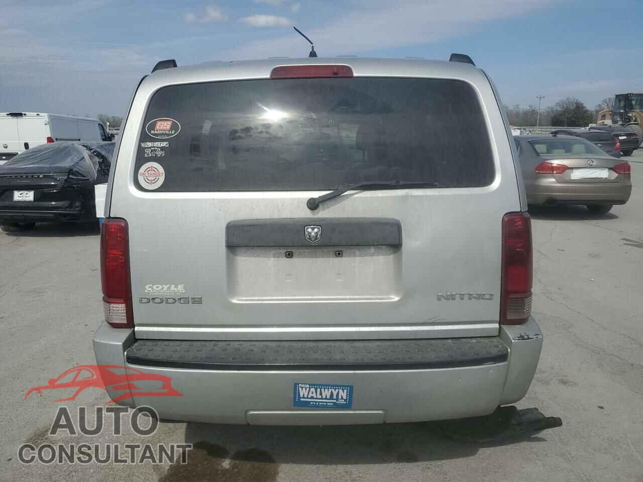 DODGE NITRO 2011 - 1D4PT4GK3BW589701