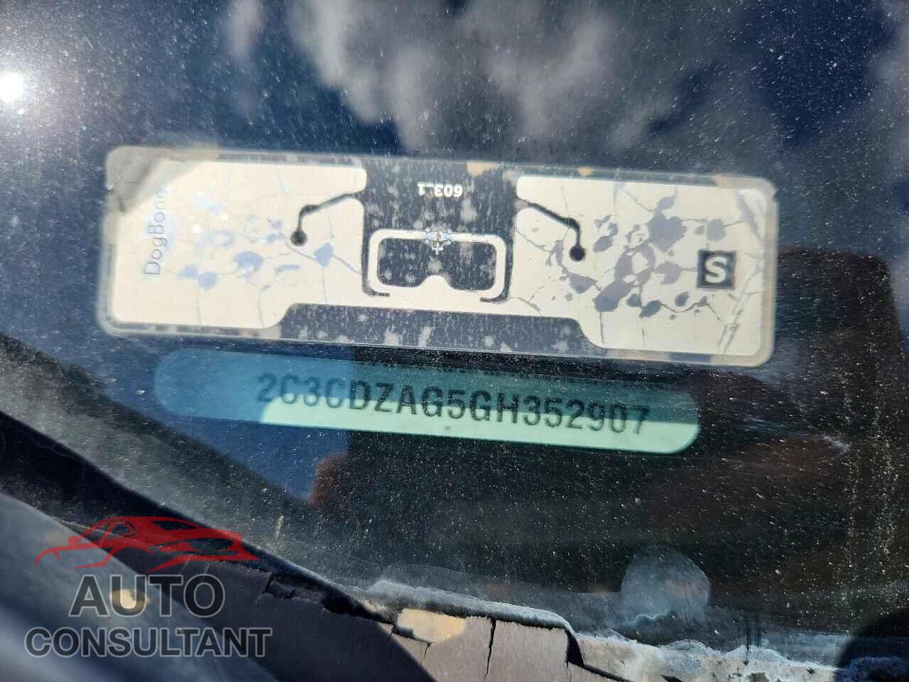 DODGE CHALLENGER 2016 - 2C3CDZAG5GH352907