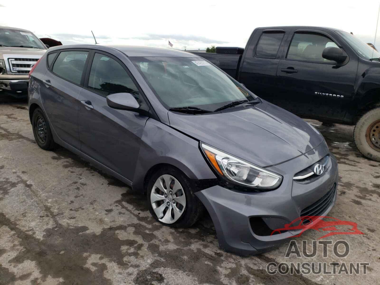 HYUNDAI ACCENT 2017 - KMHCT5AE0HU301296