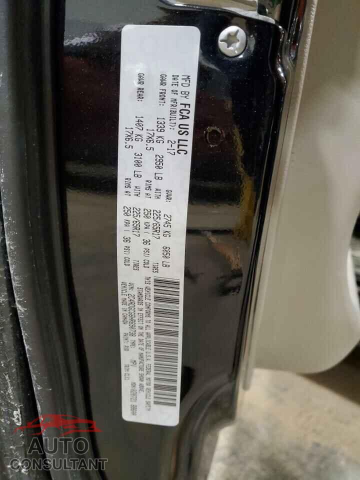 DODGE CARAVAN 2017 - 2C4RDGCG6HR690738