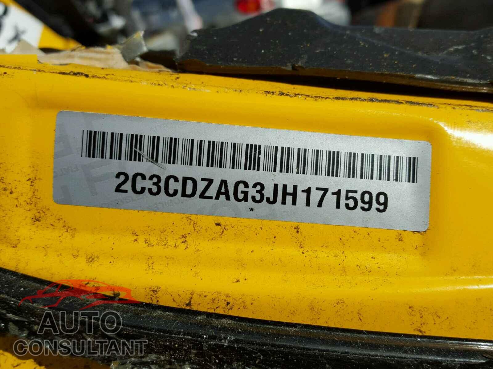 DODGE CHALLENGER 2018 - 2C3CDZAG3JH171599