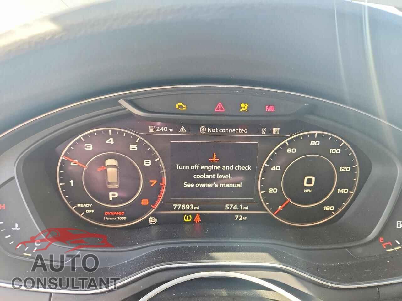 AUDI A4 2017 - WA18NAF43HA062934