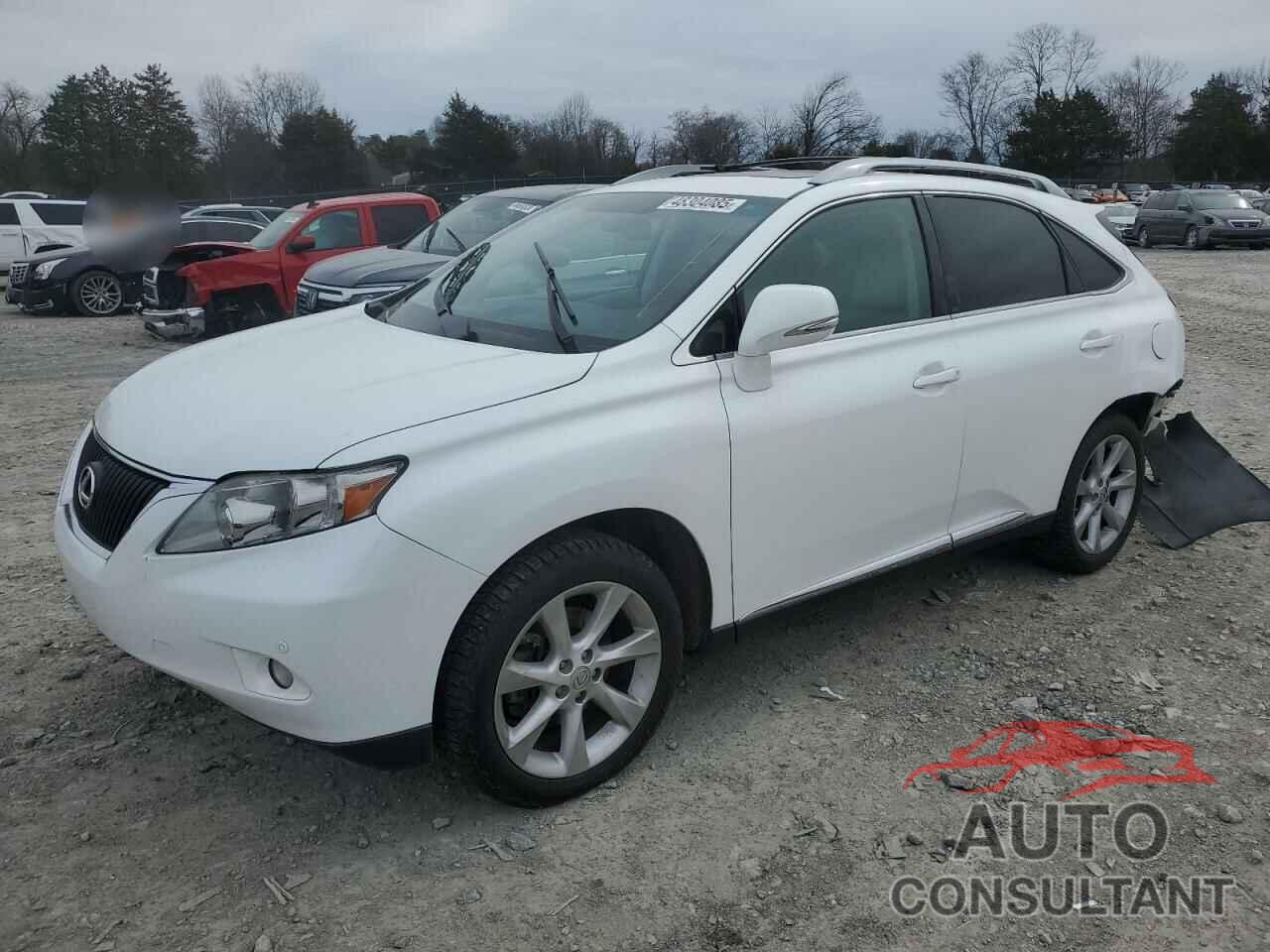 LEXUS RX350 2010 - 2T2ZK1BA0AC038408