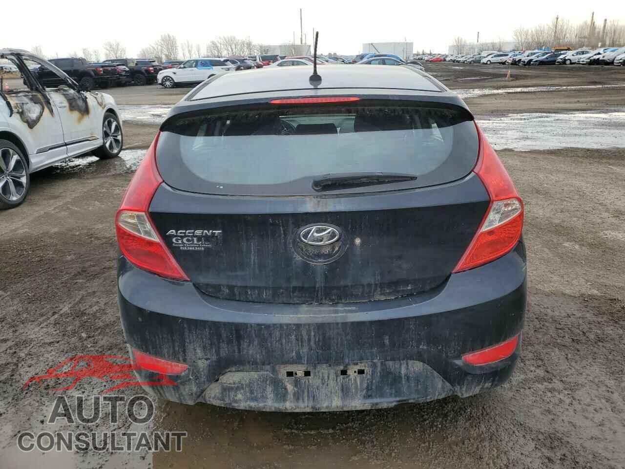 HYUNDAI ACCENT 2013 - KMHCT5AEXDU124878