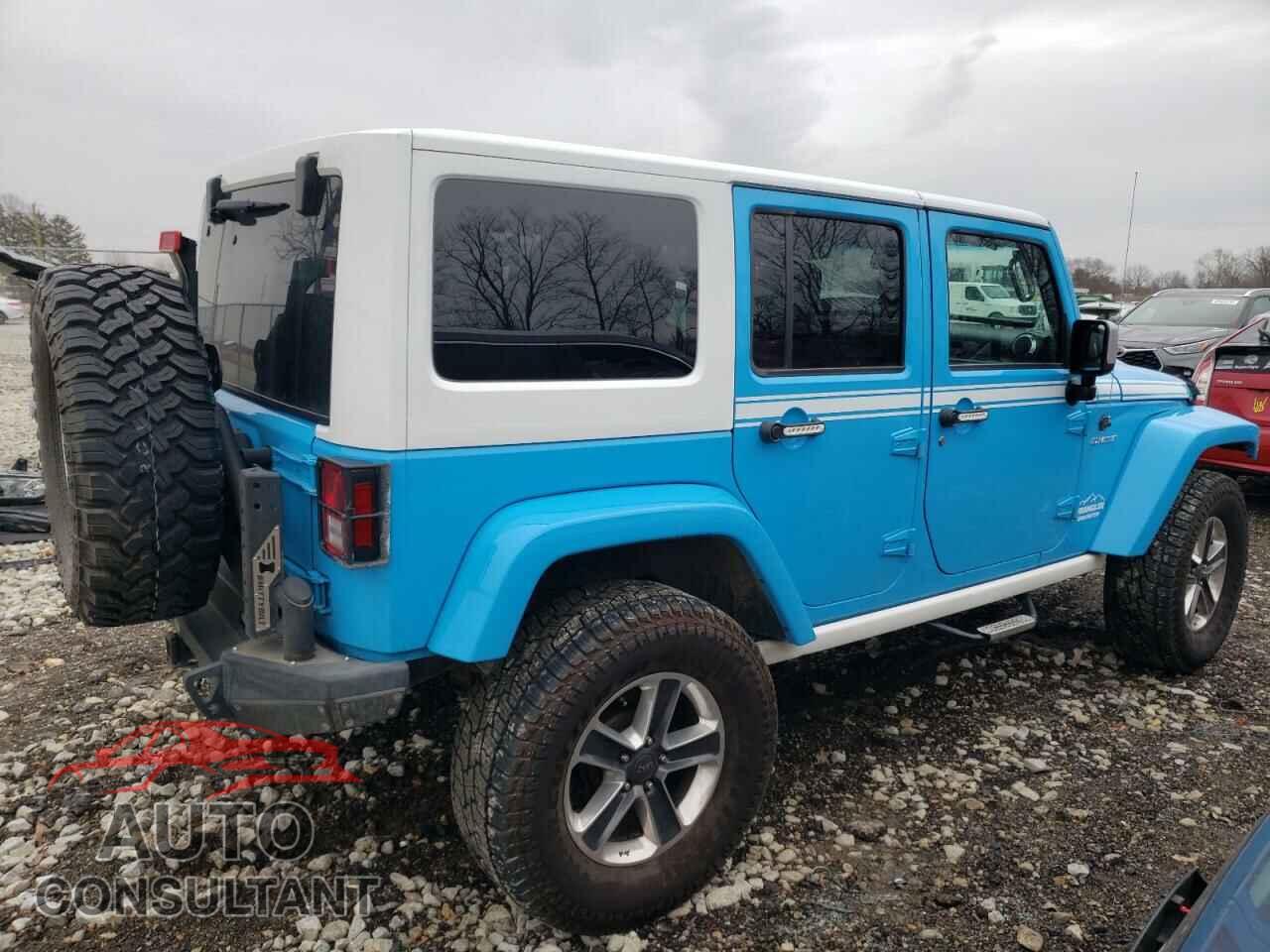 JEEP WRANGLER 2017 - 1C4BJWEG3HL631057