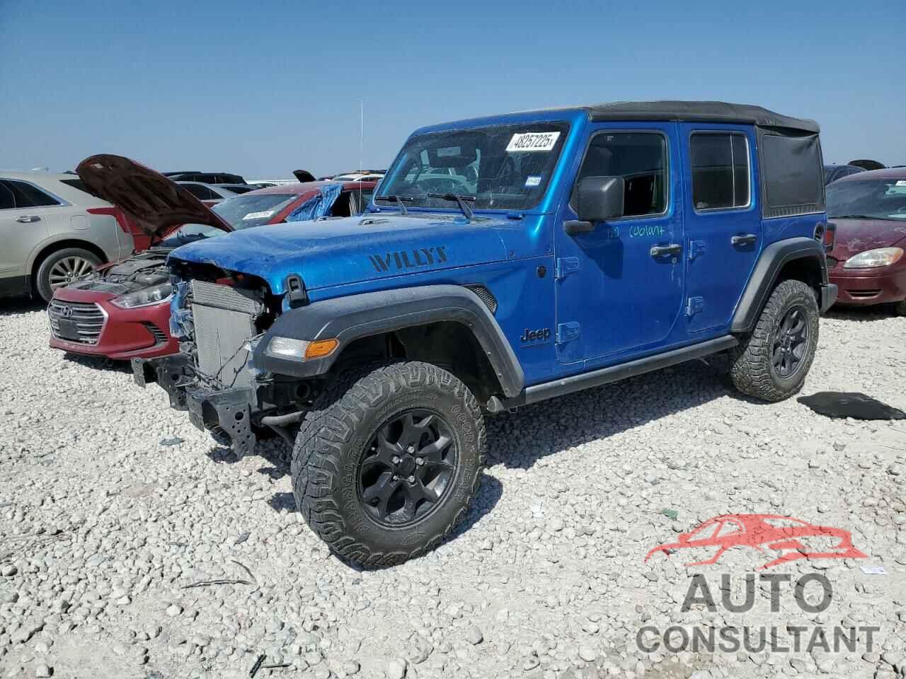 JEEP WRANGLER 2021 - 1C4HJXDN8MW856373