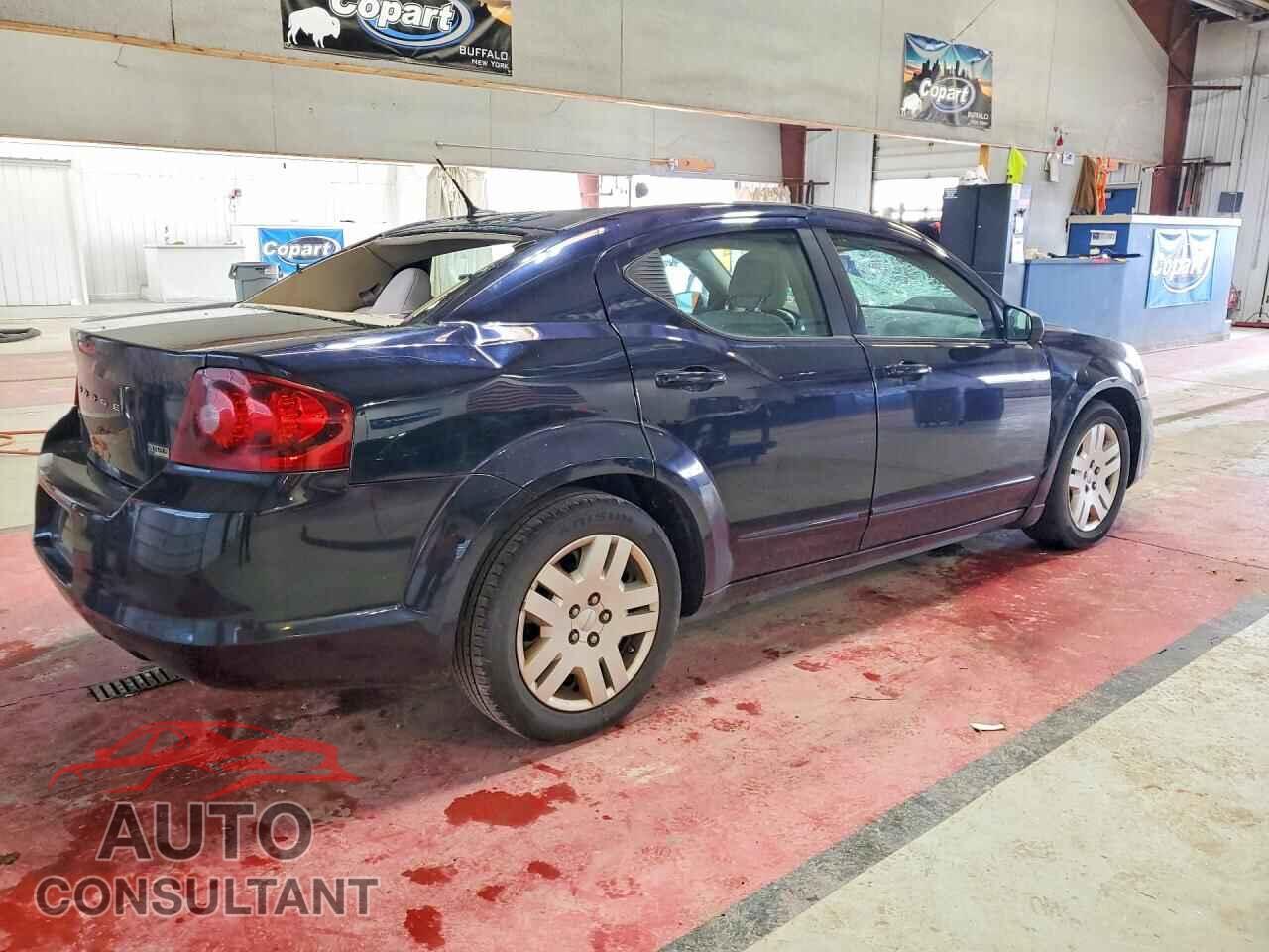 DODGE AVENGER 2012 - 1C3CDZAG1CN247699