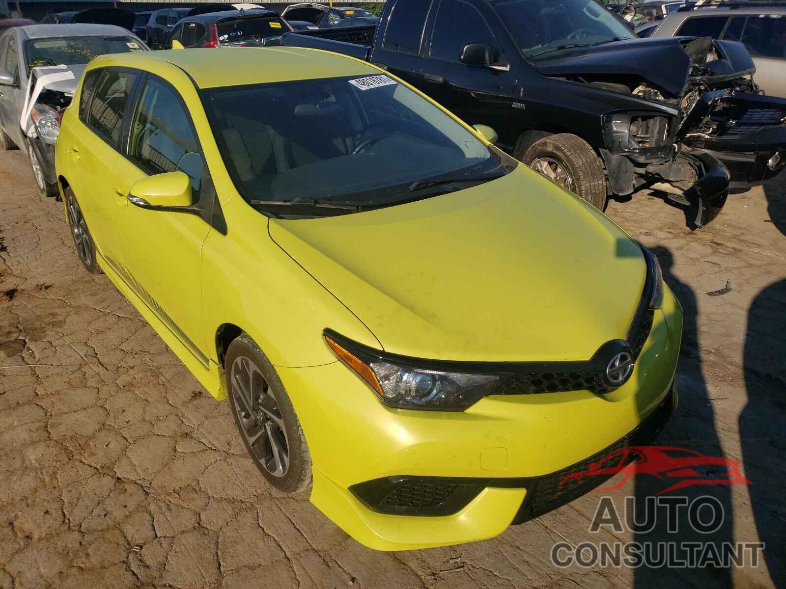 TOYOTA SCION 2016 - JTNKARJE8GJ508561