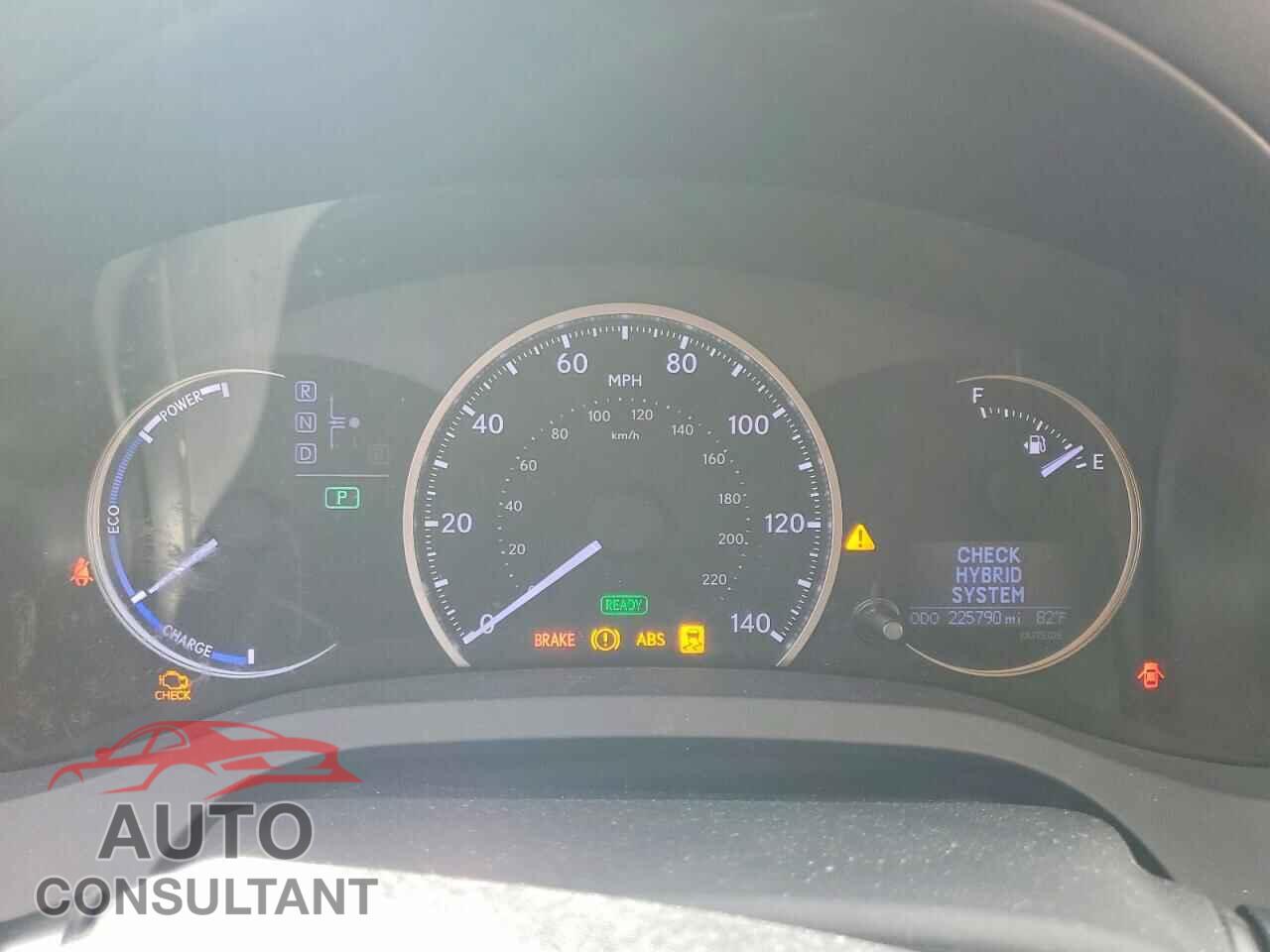 LEXUS CT 200H BA 2014 - JTHKD5BH3E2202080