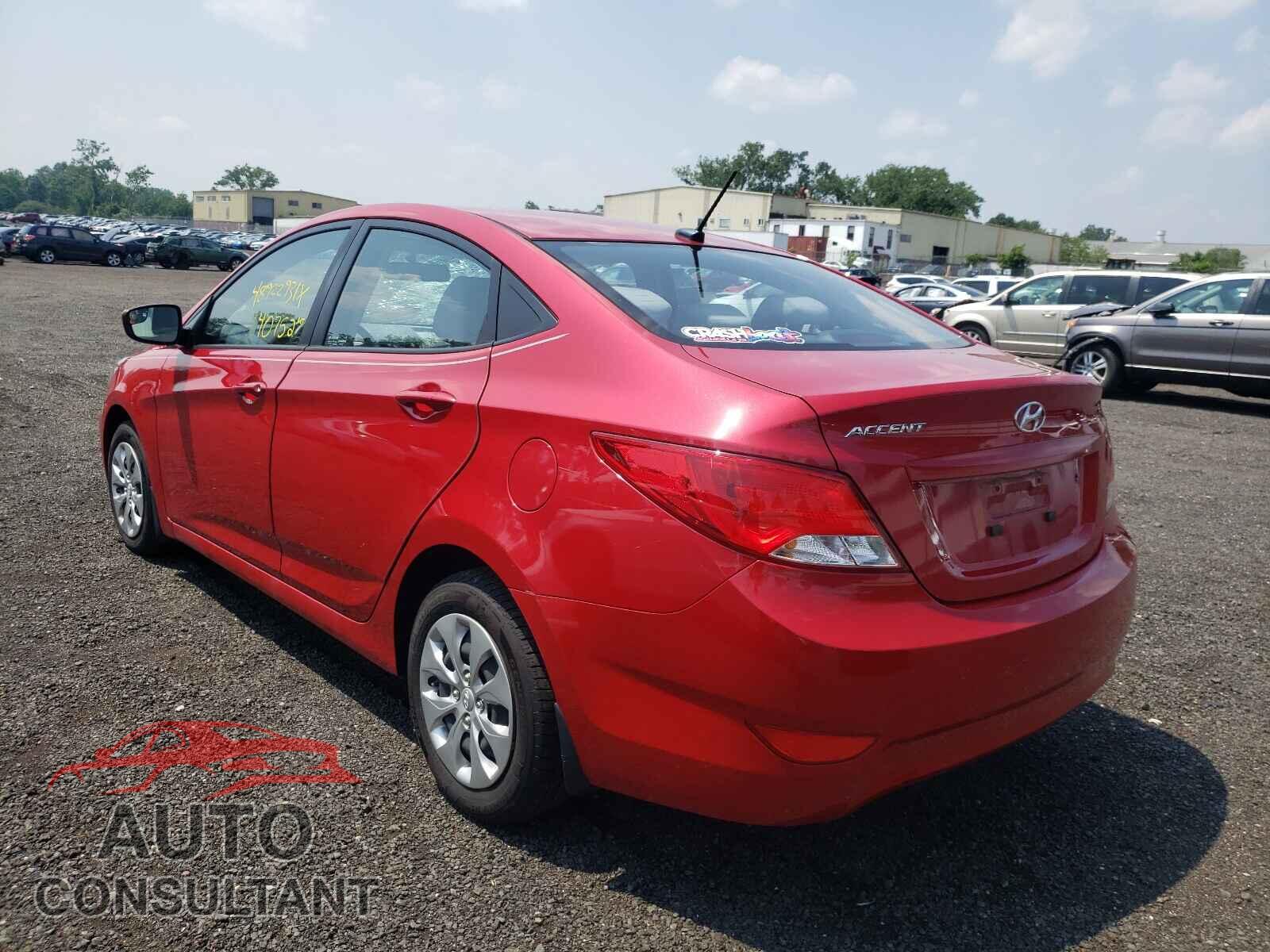 HYUNDAI ACCENT 2016 - KMHCT4AE1GU050376