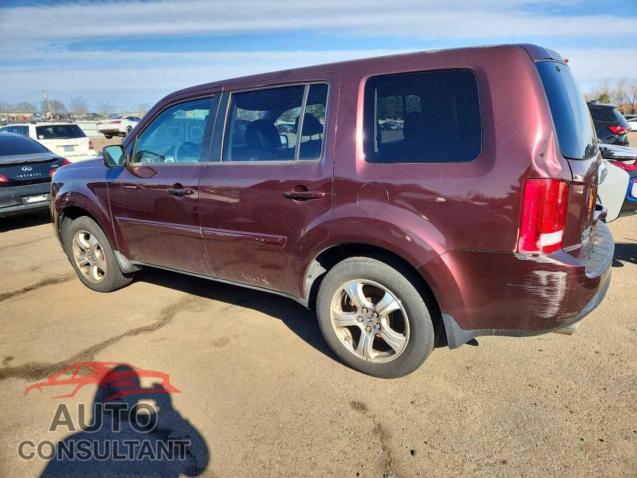 HONDA PILOT 2013 - 5FNYF4H61DB026101