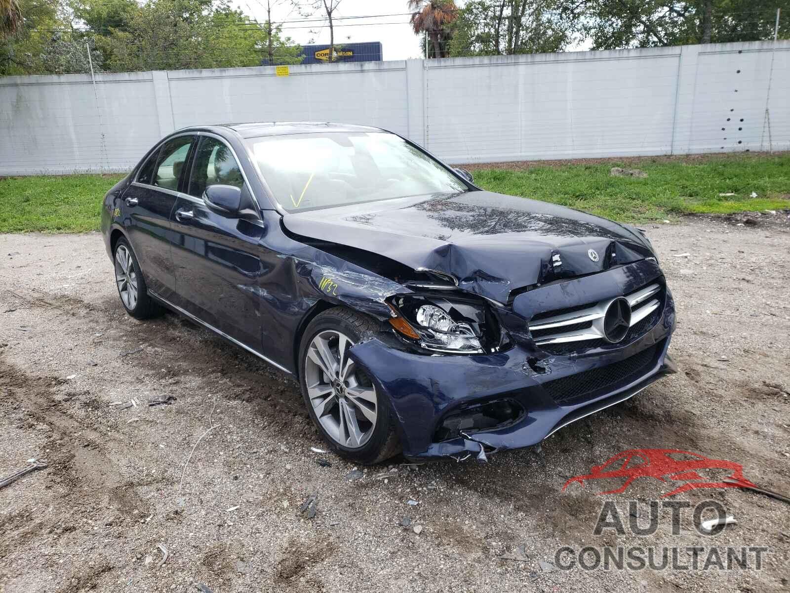 MERCEDES-BENZ C-CLASS 2018 - WDDWF4JB8JR312084