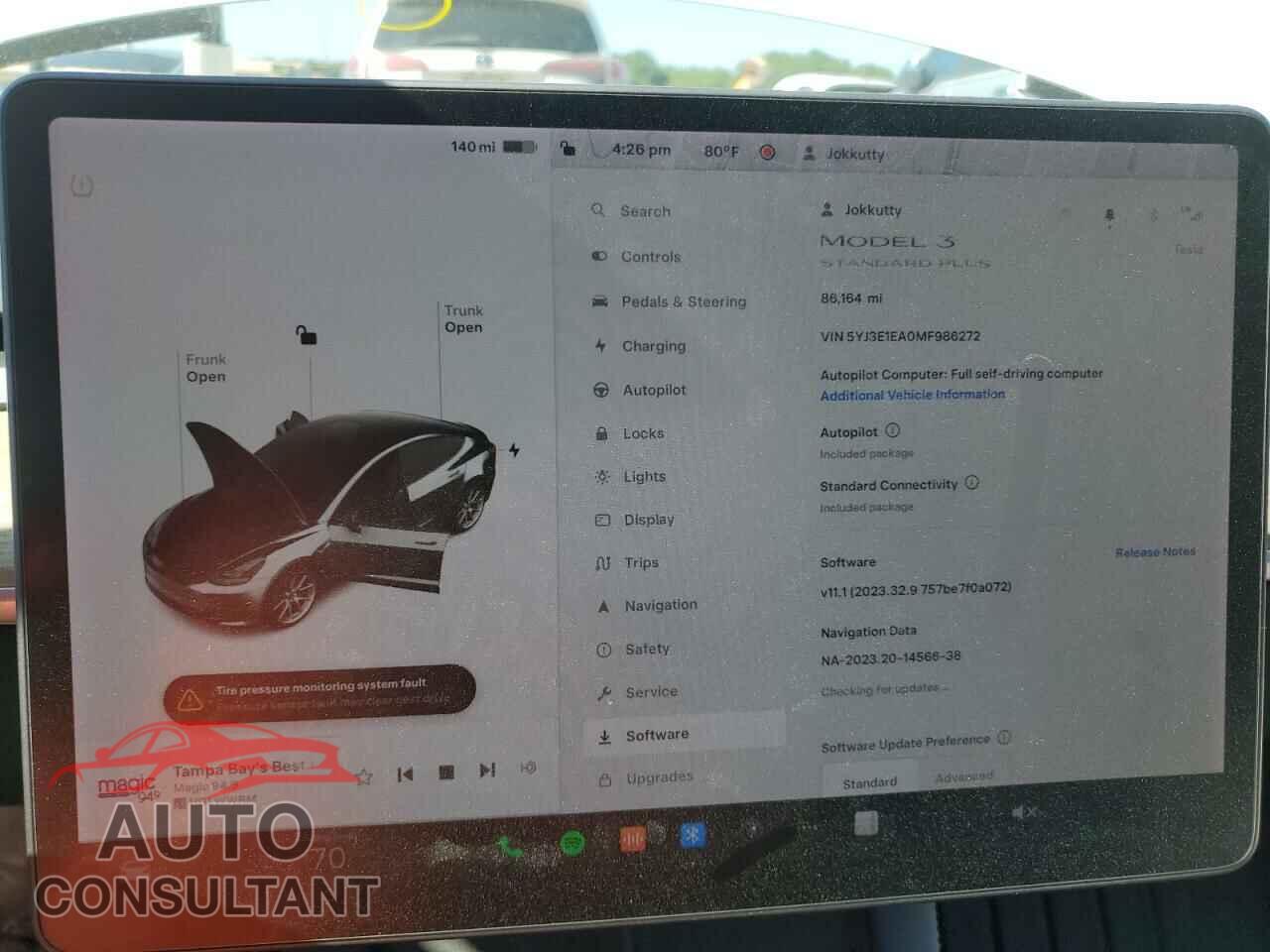 TESLA MODEL 3 2021 - 5YJ3E1EA0MF986272