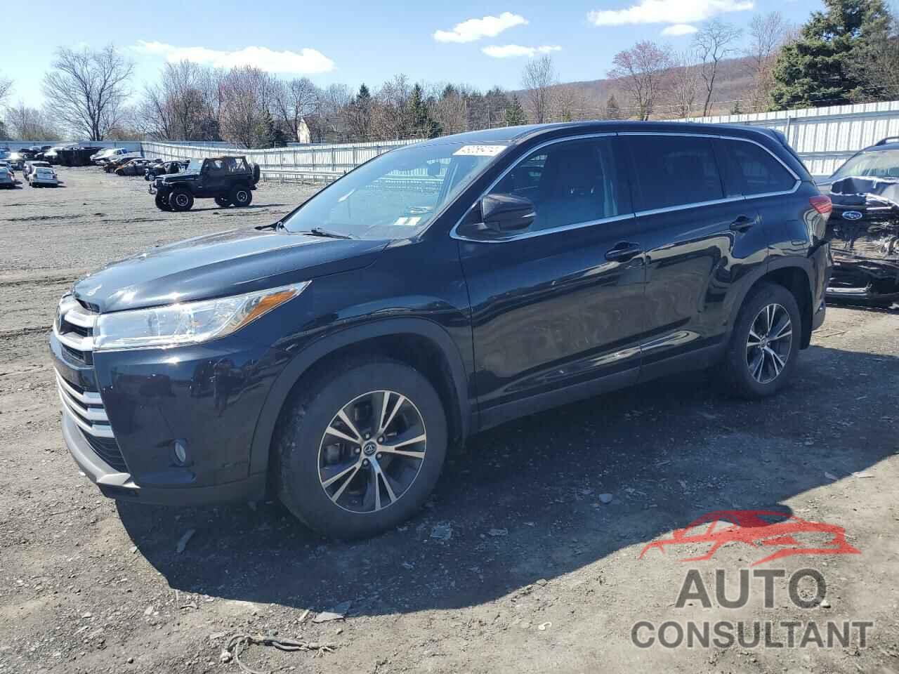 TOYOTA HIGHLANDER 2019 - 5TDBZRFH1KS994402