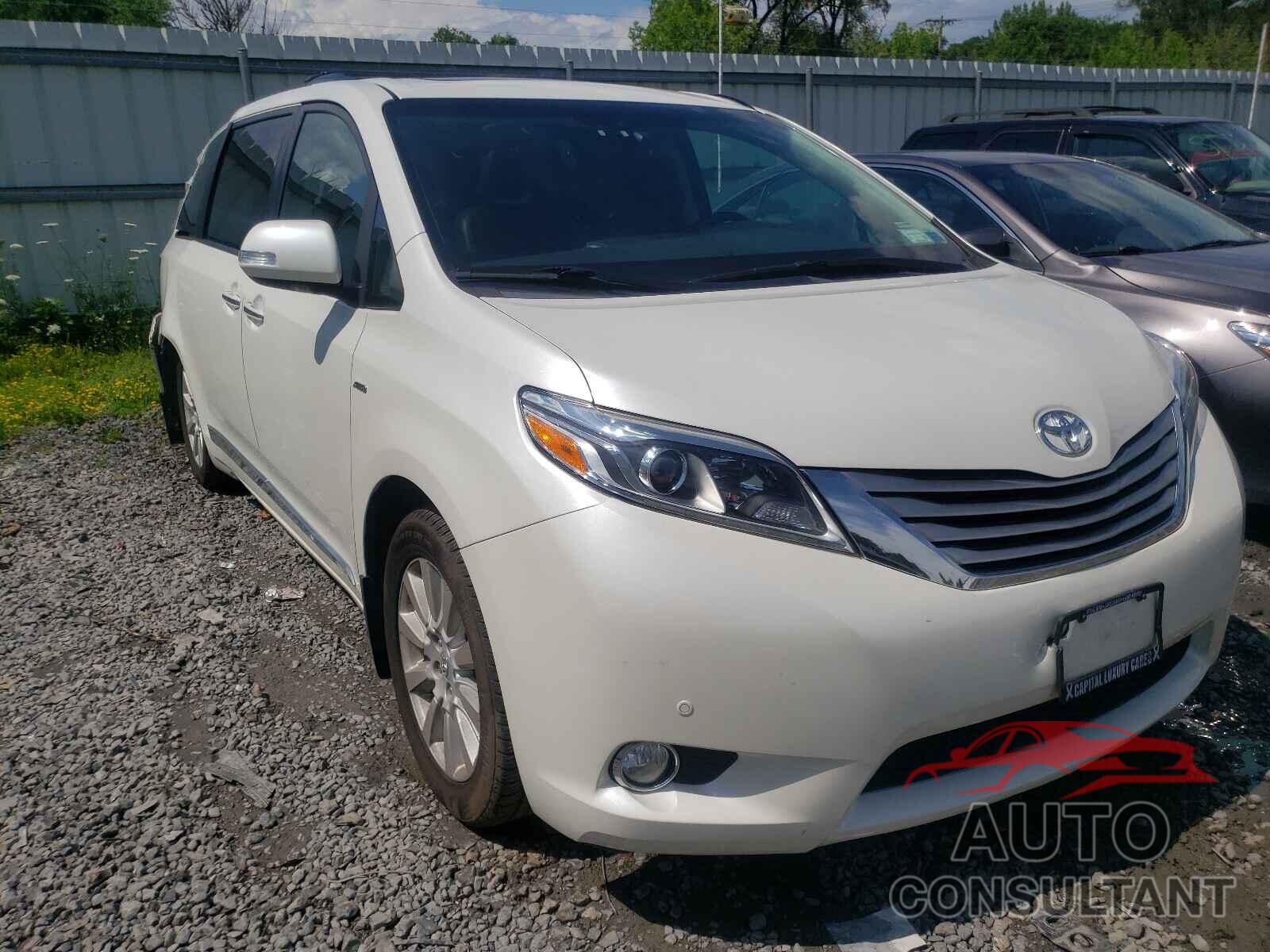 TOYOTA SIENNA 2017 - 5TDDZ3DCXHS162613