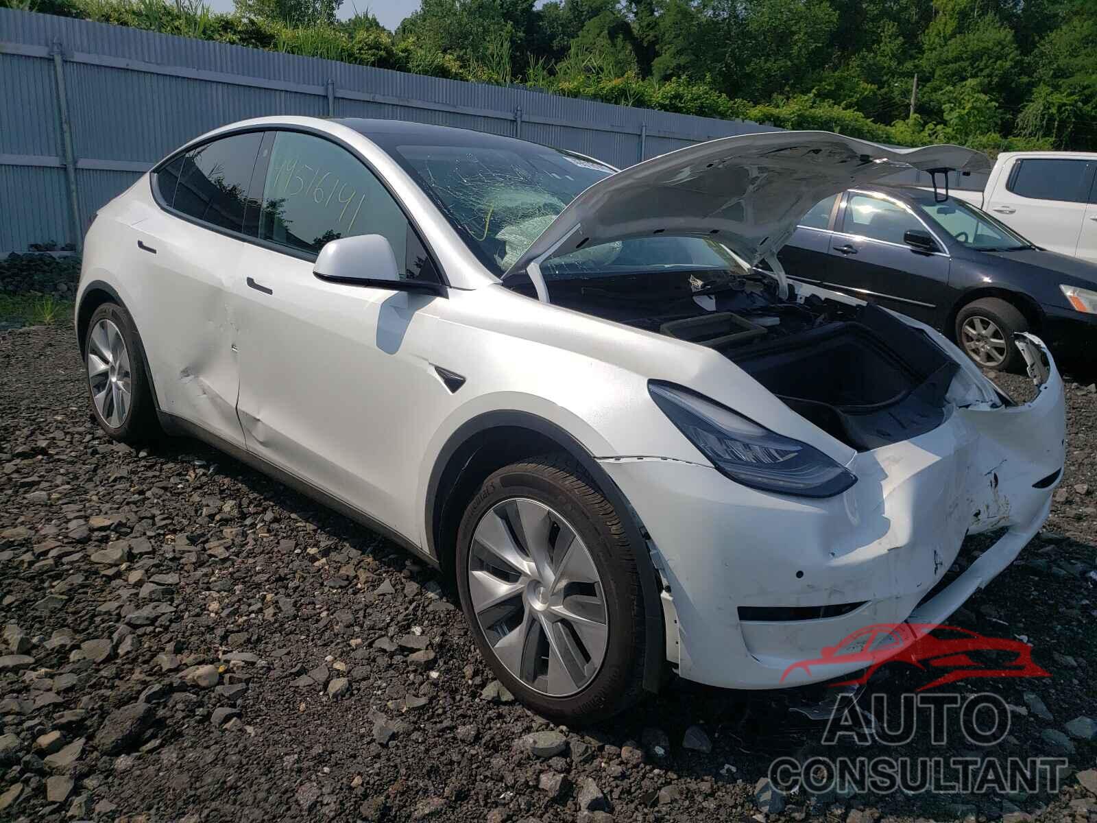 TESLA MODEL Y 2021 - 5YJYGDEDXMF105492