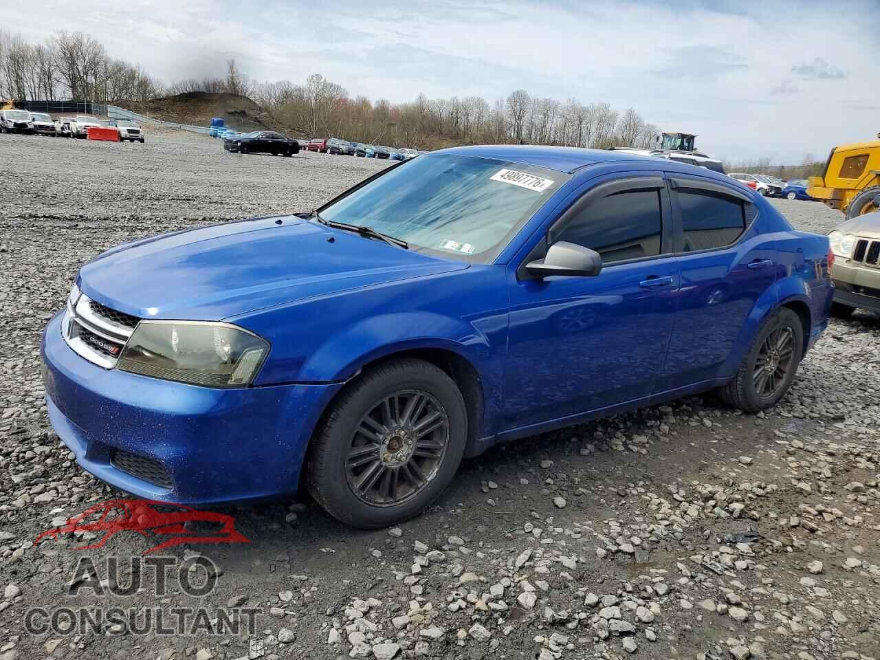 DODGE AVENGER 2012 - 1C3CDZAB7CN286544