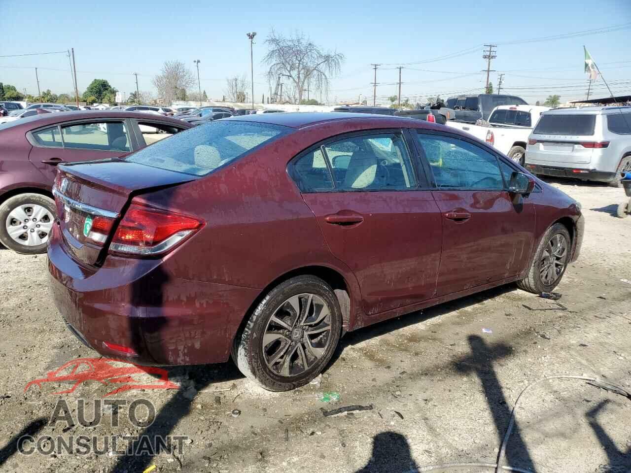 HONDA CIVIC 2014 - 19XFB2F84EE257593