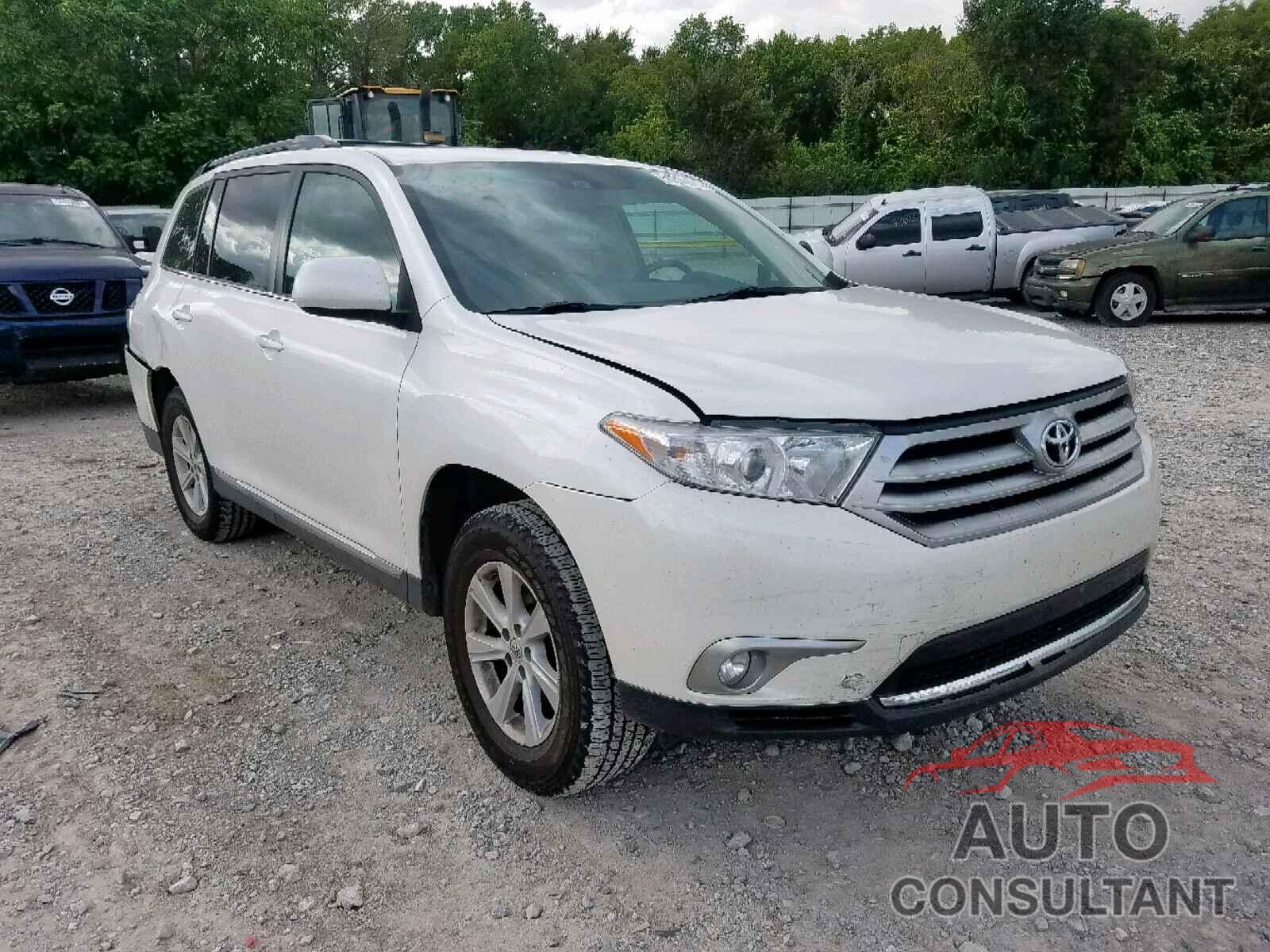 TOYOTA HIGHLANDER 2013 - 5TDZK3EH3DS112439