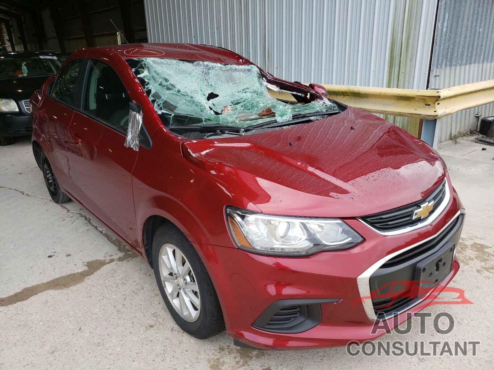 CHEVROLET SONIC 2017 - 1G1JD5SH1H4150852