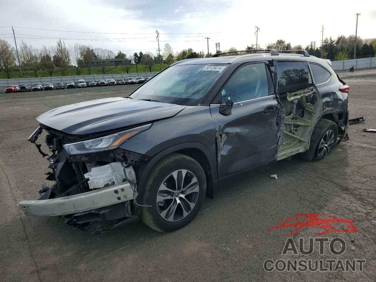 TOYOTA HIGHLANDER 2020 - 5TDGZRBH9LS018056