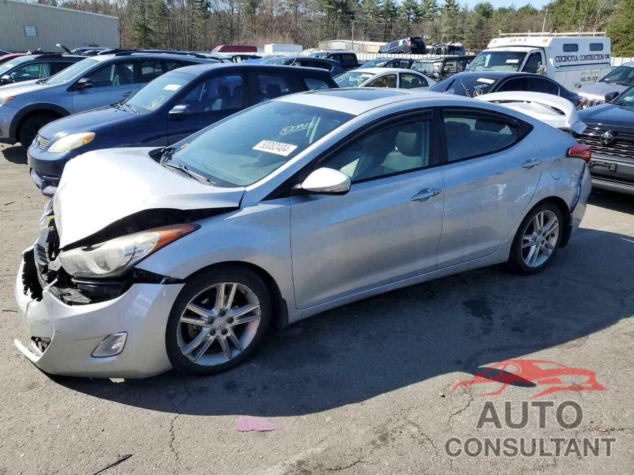 HYUNDAI ELANTRA 2013 - KMHDH4AE5DU847764