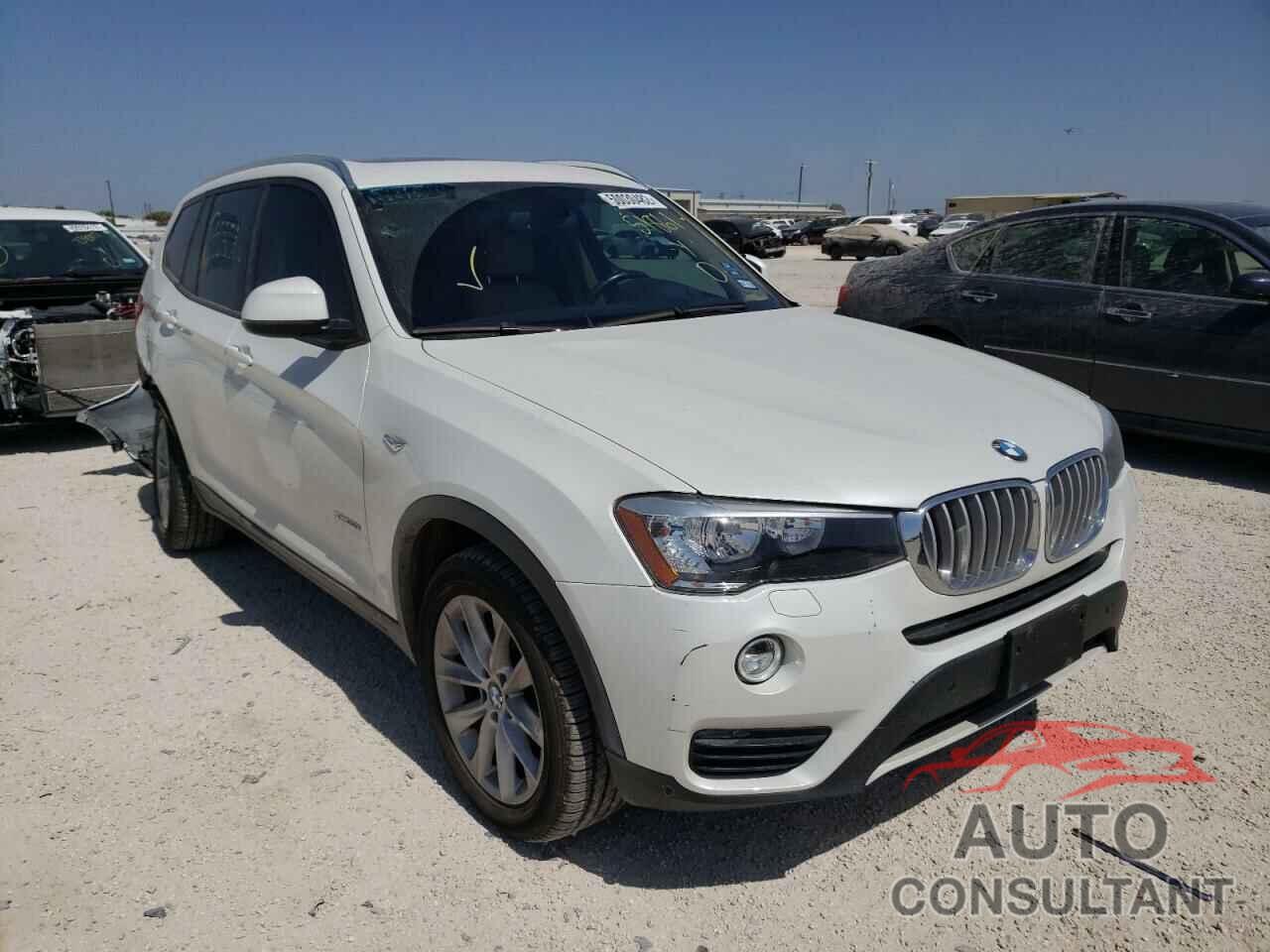 BMW X3 2016 - 5UXWX9C50G0D69700