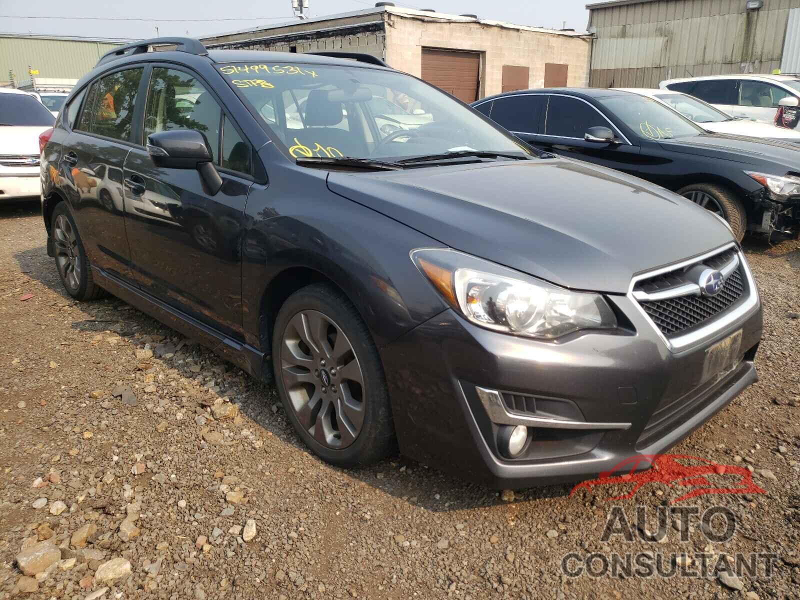 SUBARU IMPREZA 2016 - JF1GPAP68G8209403